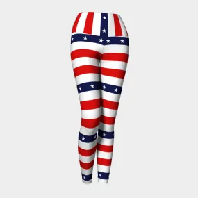 Americana Yoga Leggings