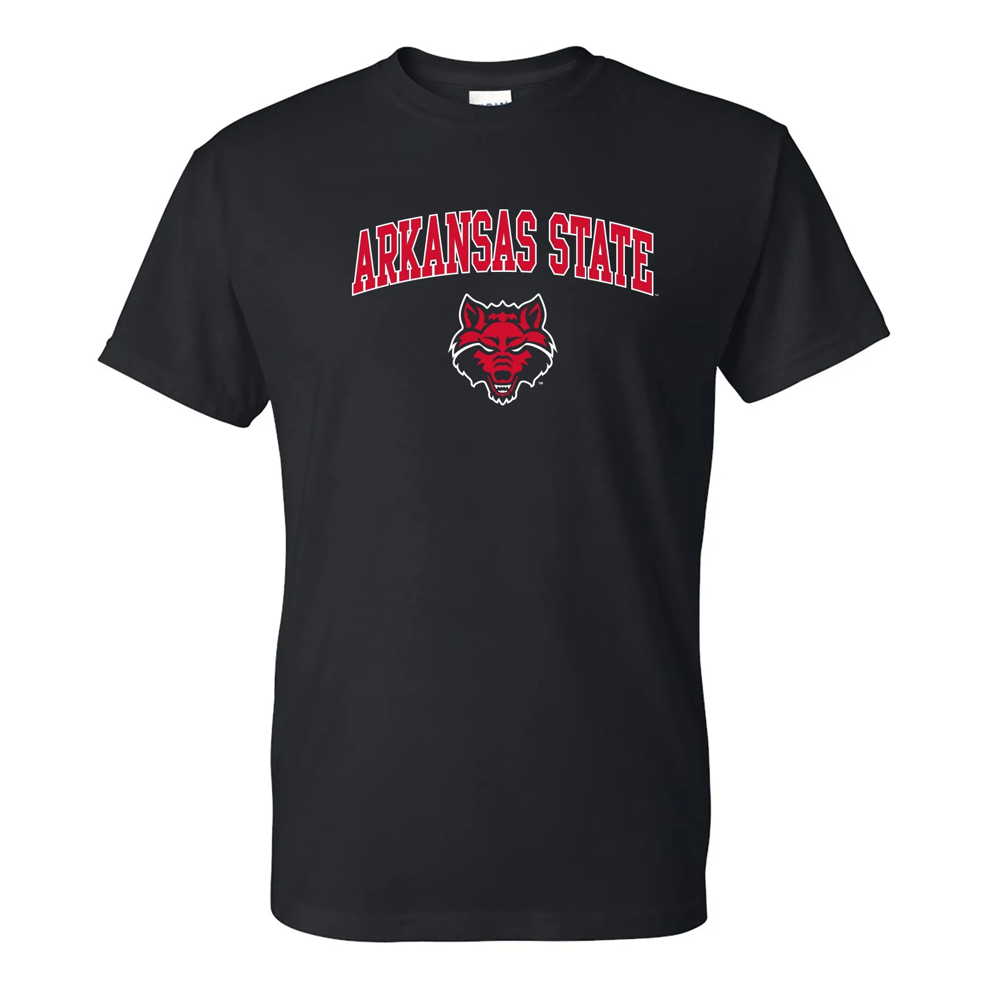 Arkansas State Arch Logo T-Shirt - Black