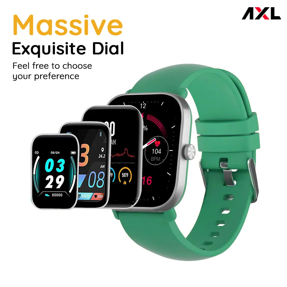 AXL Tempo Smart Watch 1.69" HD Display, Full Touch 100  Sports Mode, Water Proof IP67