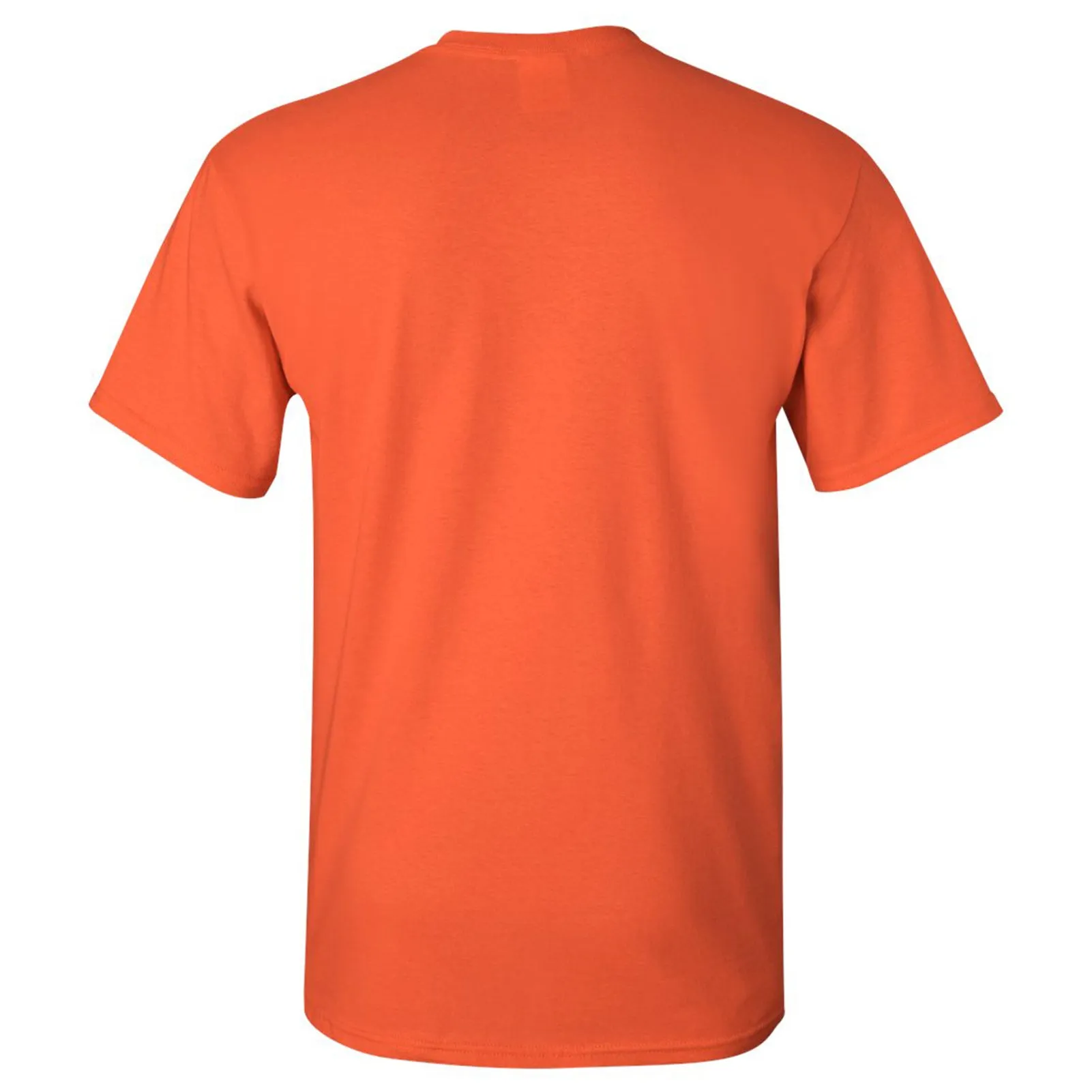 Bowling Green State University Falcons Arch Logo Marketing Basic Cotton Short Sleeve T Shirt - Orange