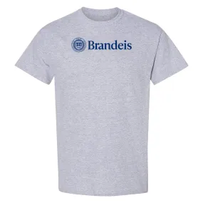 Brandeis Judges Institutional Logo T Shirt - Sport Grey