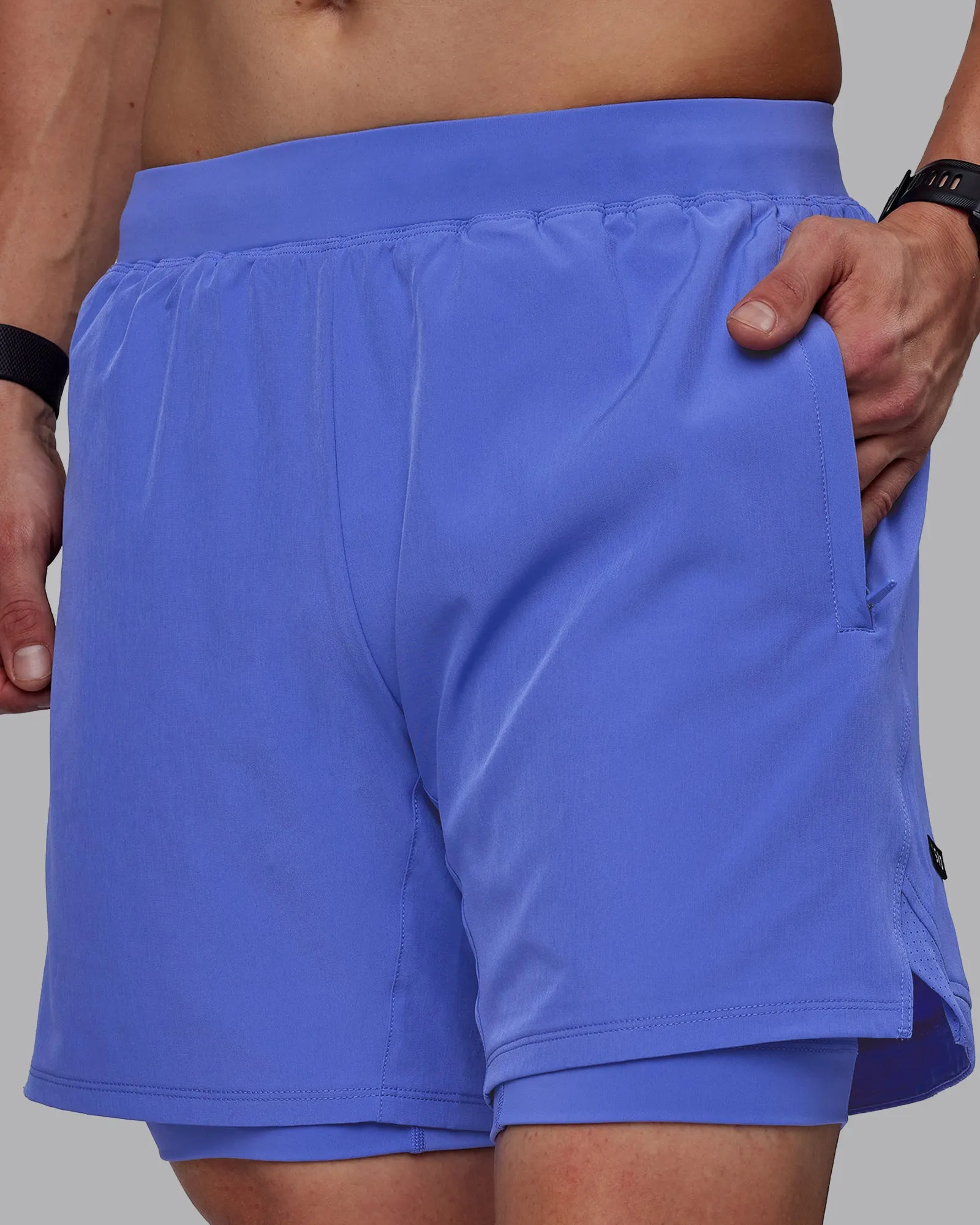 Challenger 6" Lined Performance Shorts - Baja Blue