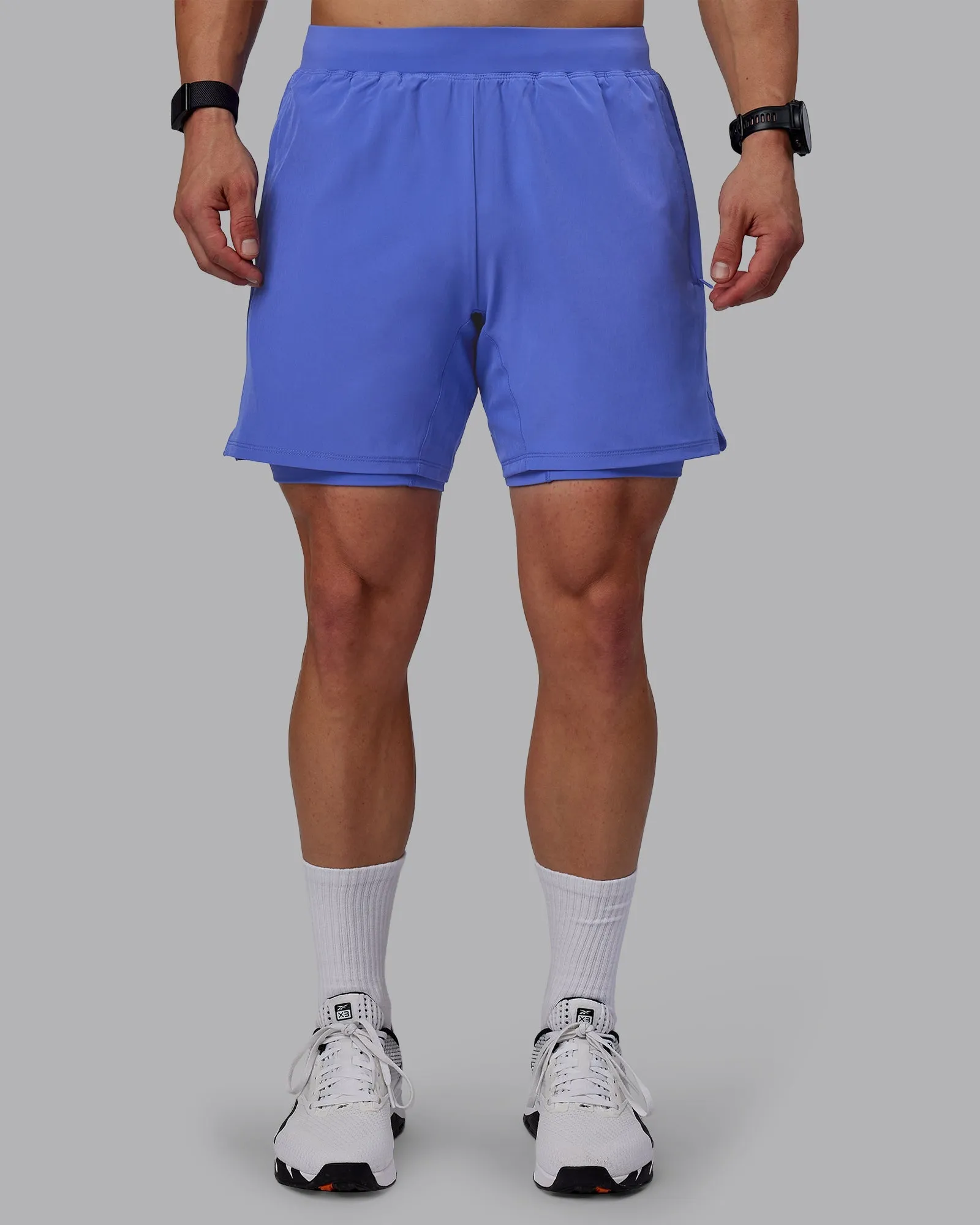 Challenger 6" Lined Performance Shorts - Baja Blue