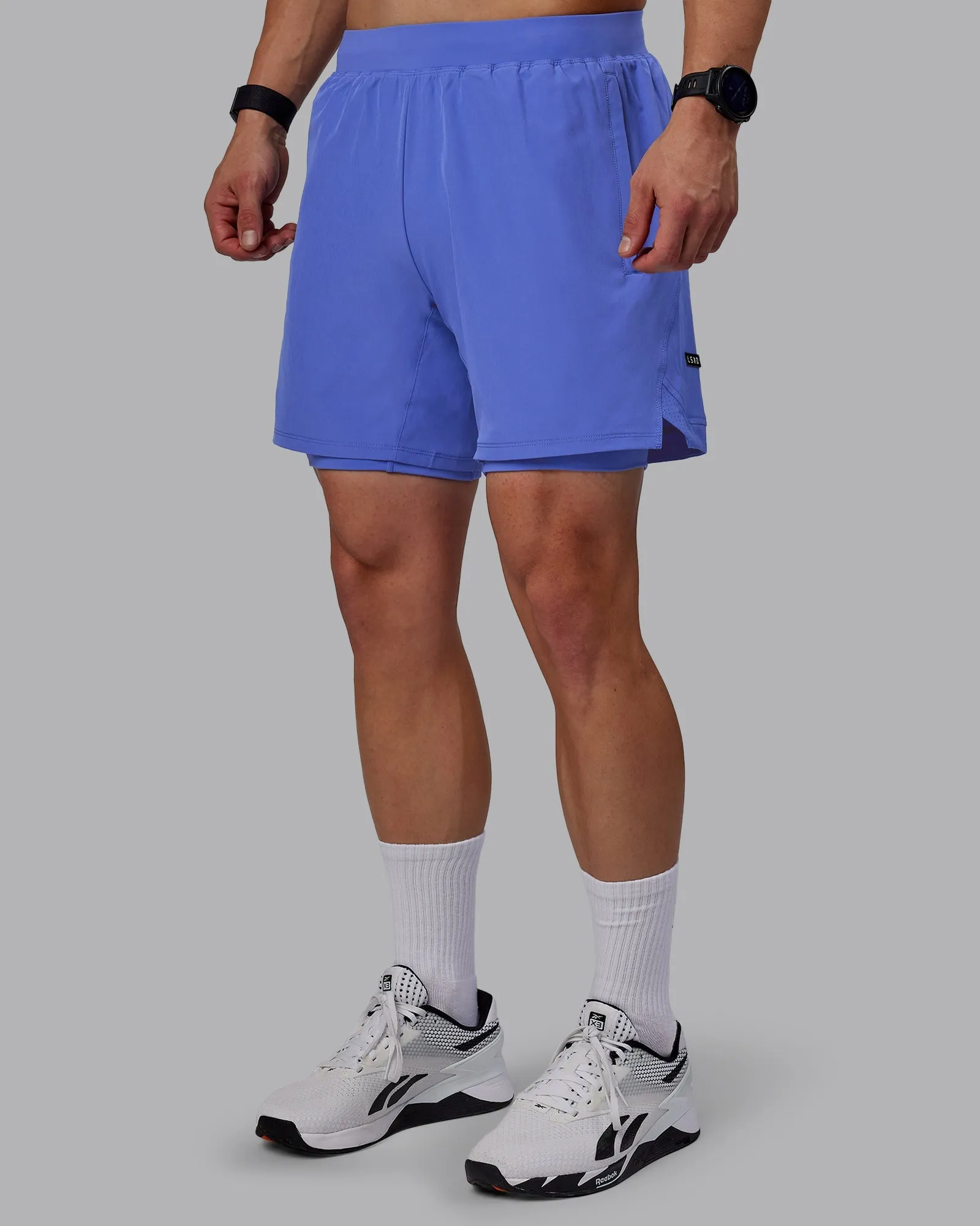 Challenger 6" Lined Performance Shorts - Baja Blue