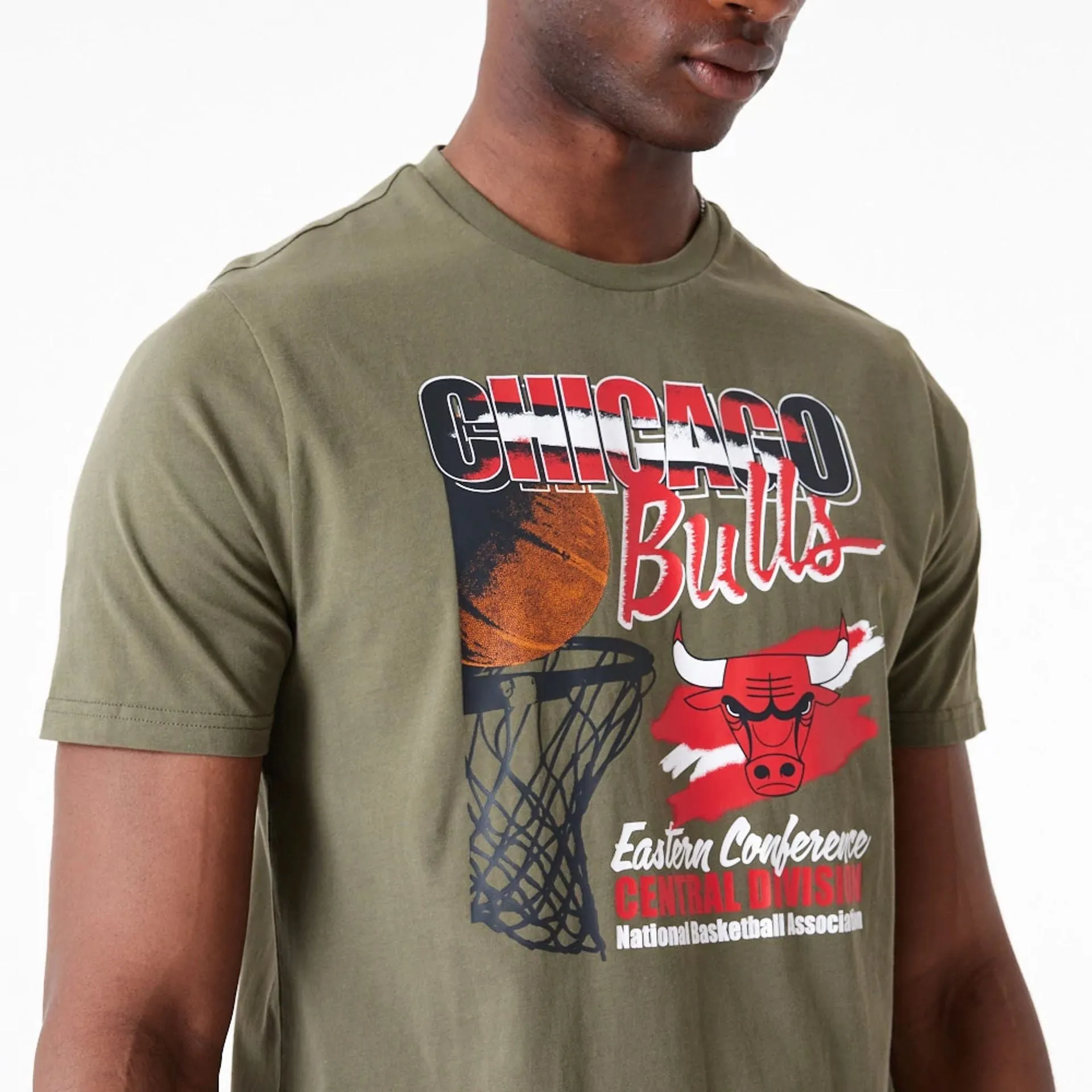 Chicago Bulls NBA Player Graphic Green T-Shirt