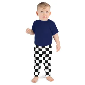 Cool and Comfortable: Boys' Checkered Yoga Pants Workout Leggings