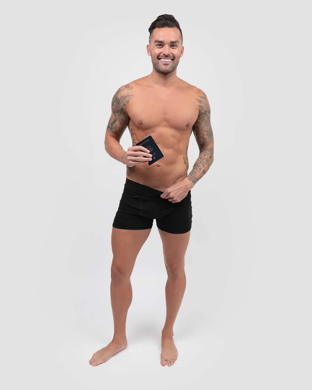 Hidden Pocket Men's Boxer Briefs