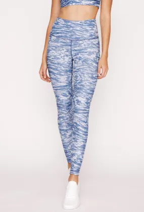 High-Waist Reversible Stone Denim Tigress Legging