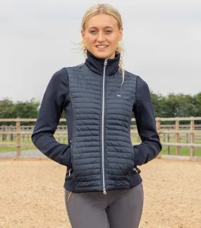 PEI Elena Ladies Hybrid Riding Jacket (Navy)