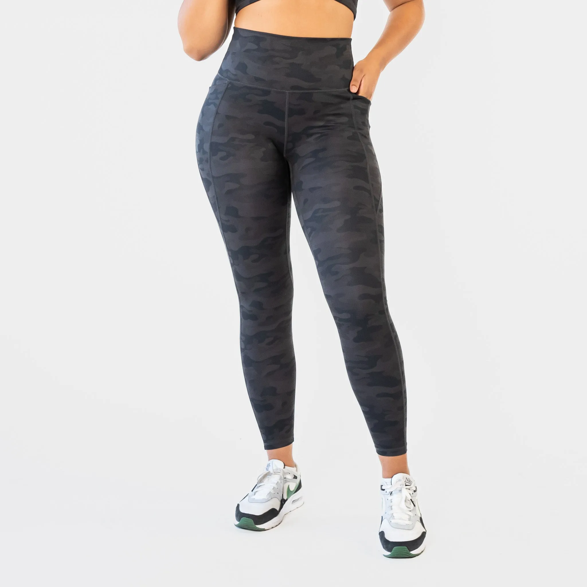 Skin Shakti Leggings - Black Camo - FINAL SALE