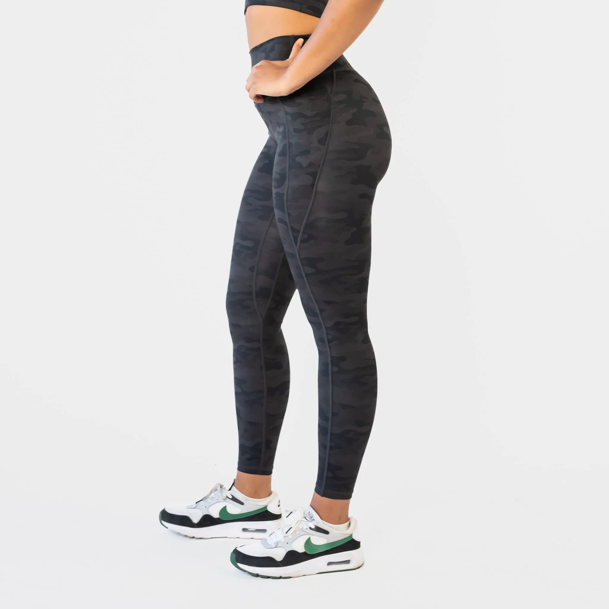 Skin Shakti Leggings - Black Camo - FINAL SALE