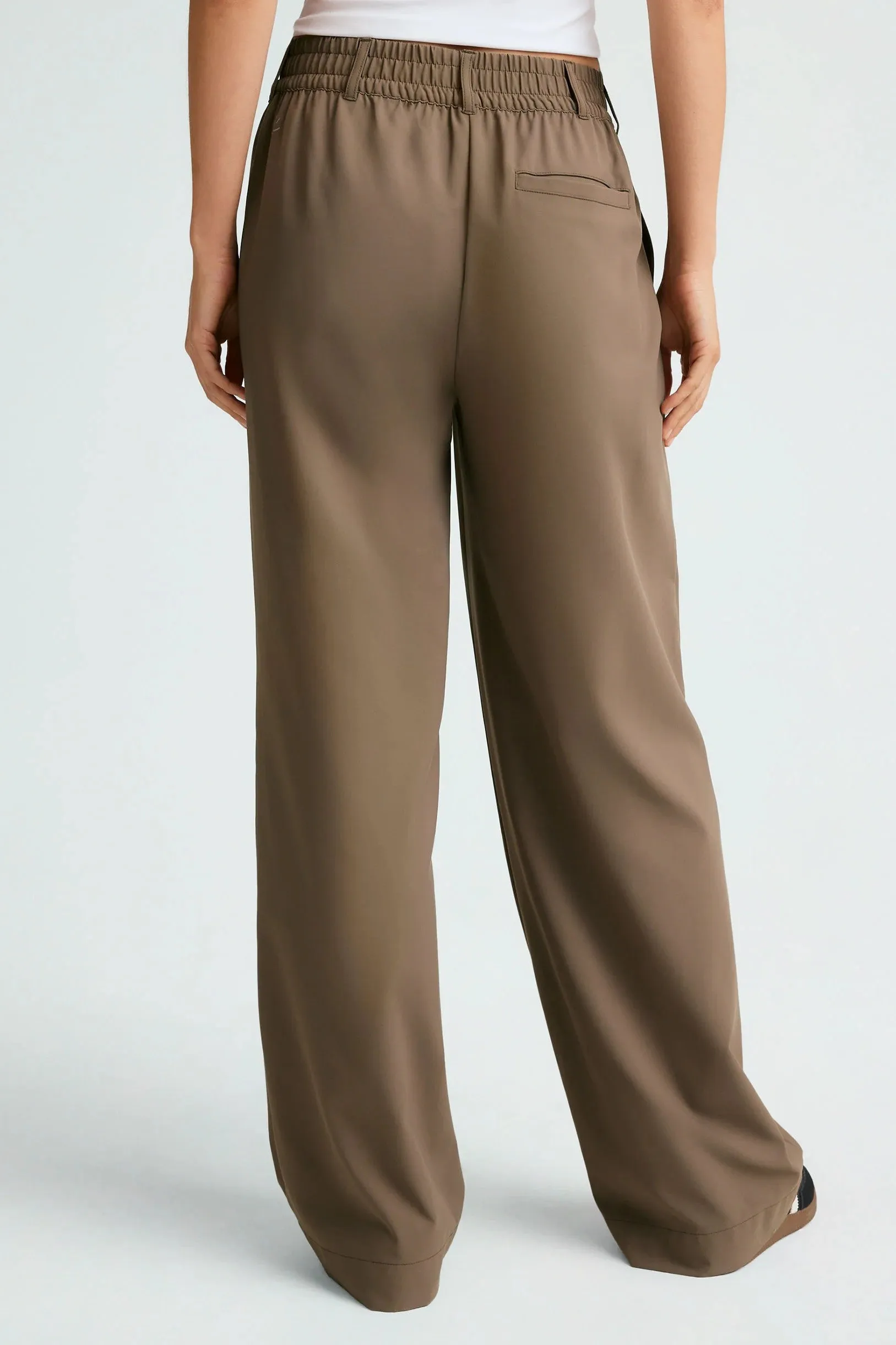 Status Wide Leg Trousers - Dune