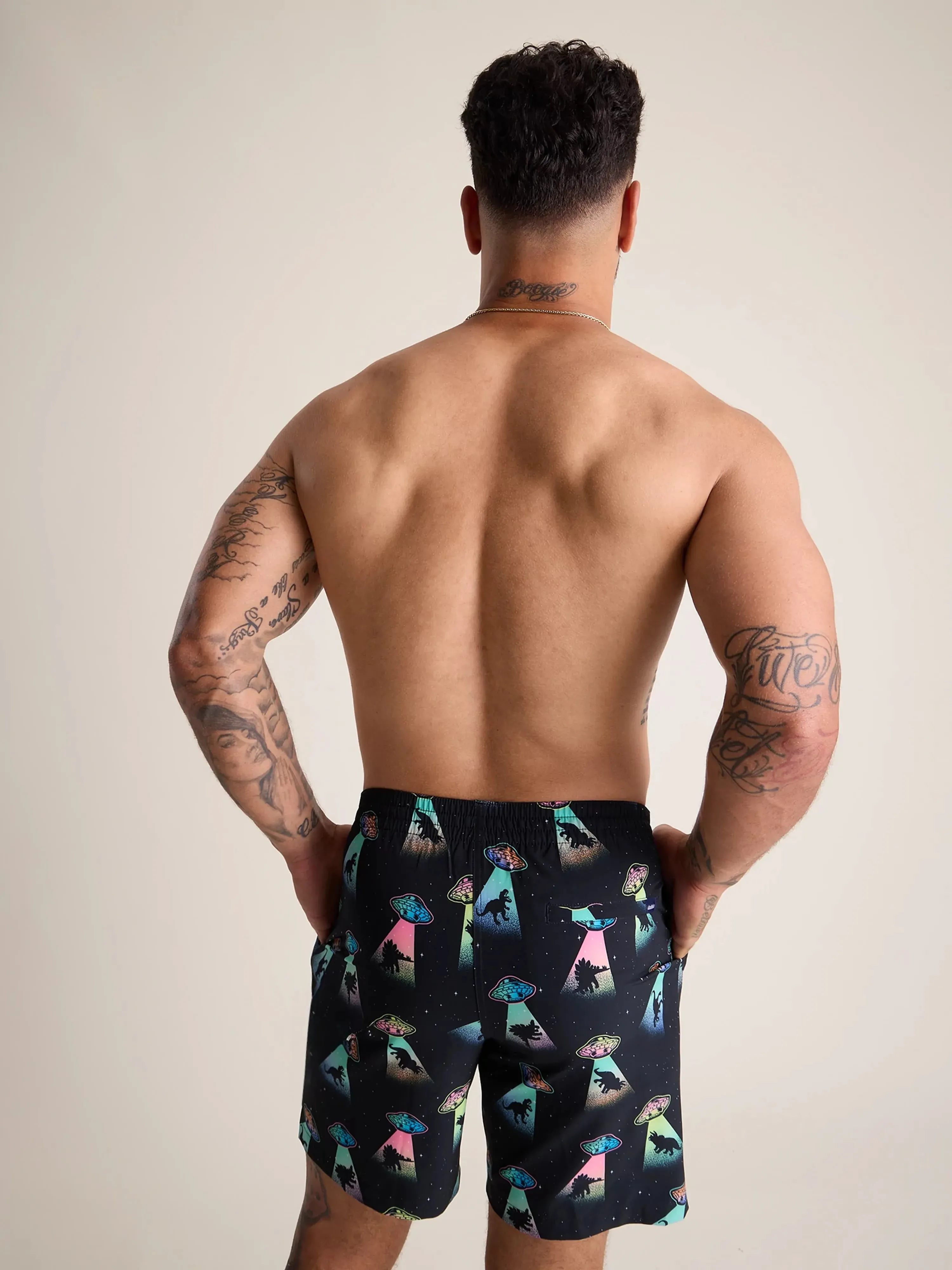 The Beam Me Ups 7" (Classic Lined Swim Trunk)