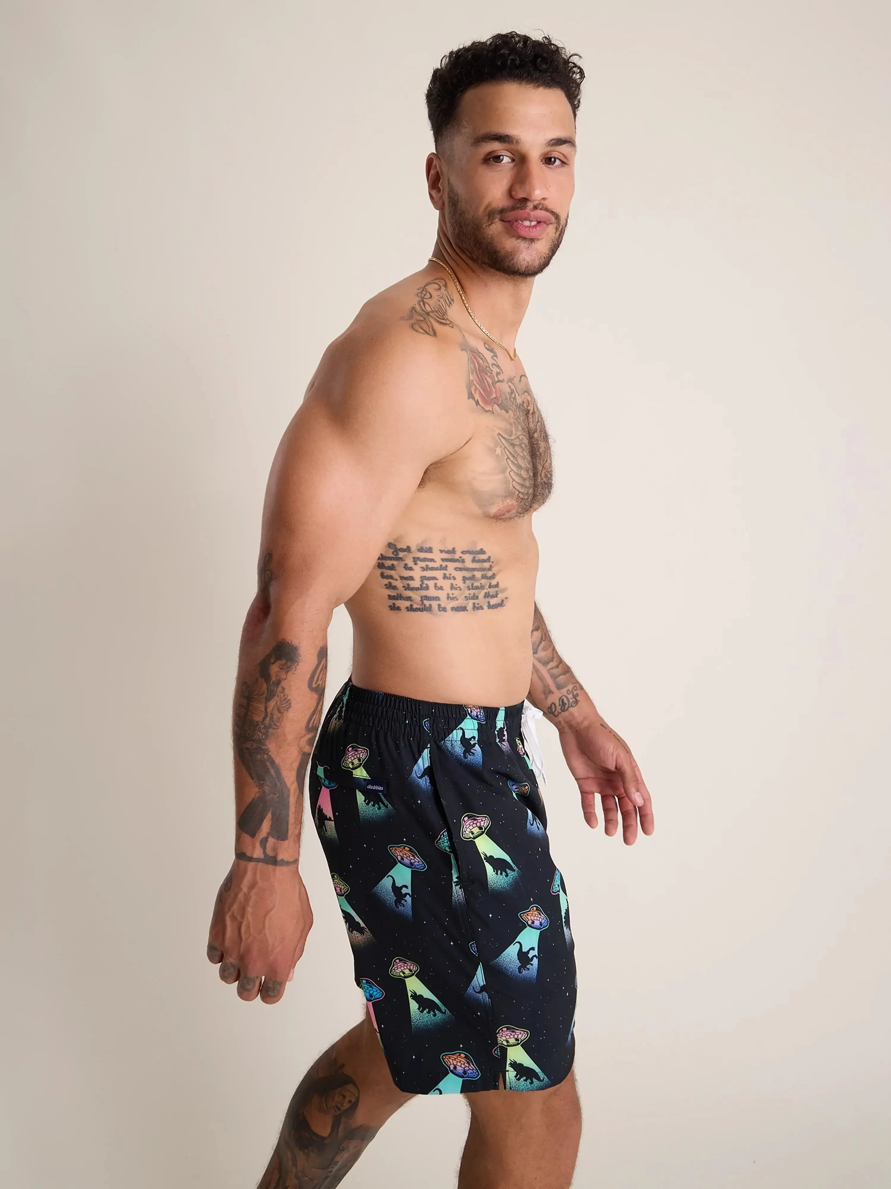 The Beam Me Ups 7" (Classic Lined Swim Trunk)