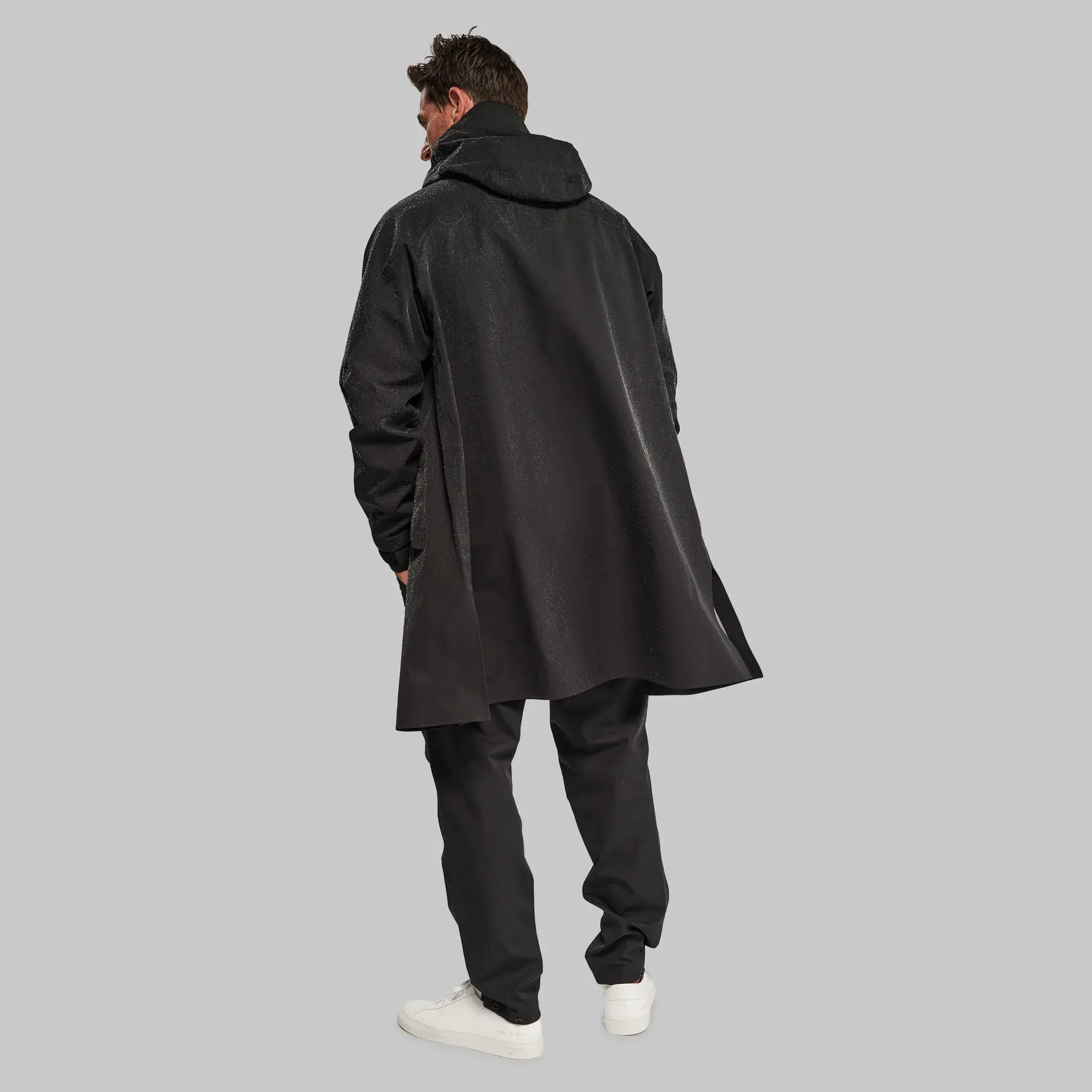 Waterfallproof Parka. Black edition