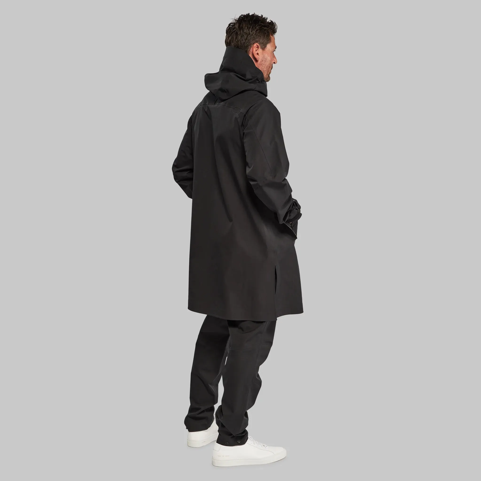 Waterfallproof Parka. Black edition