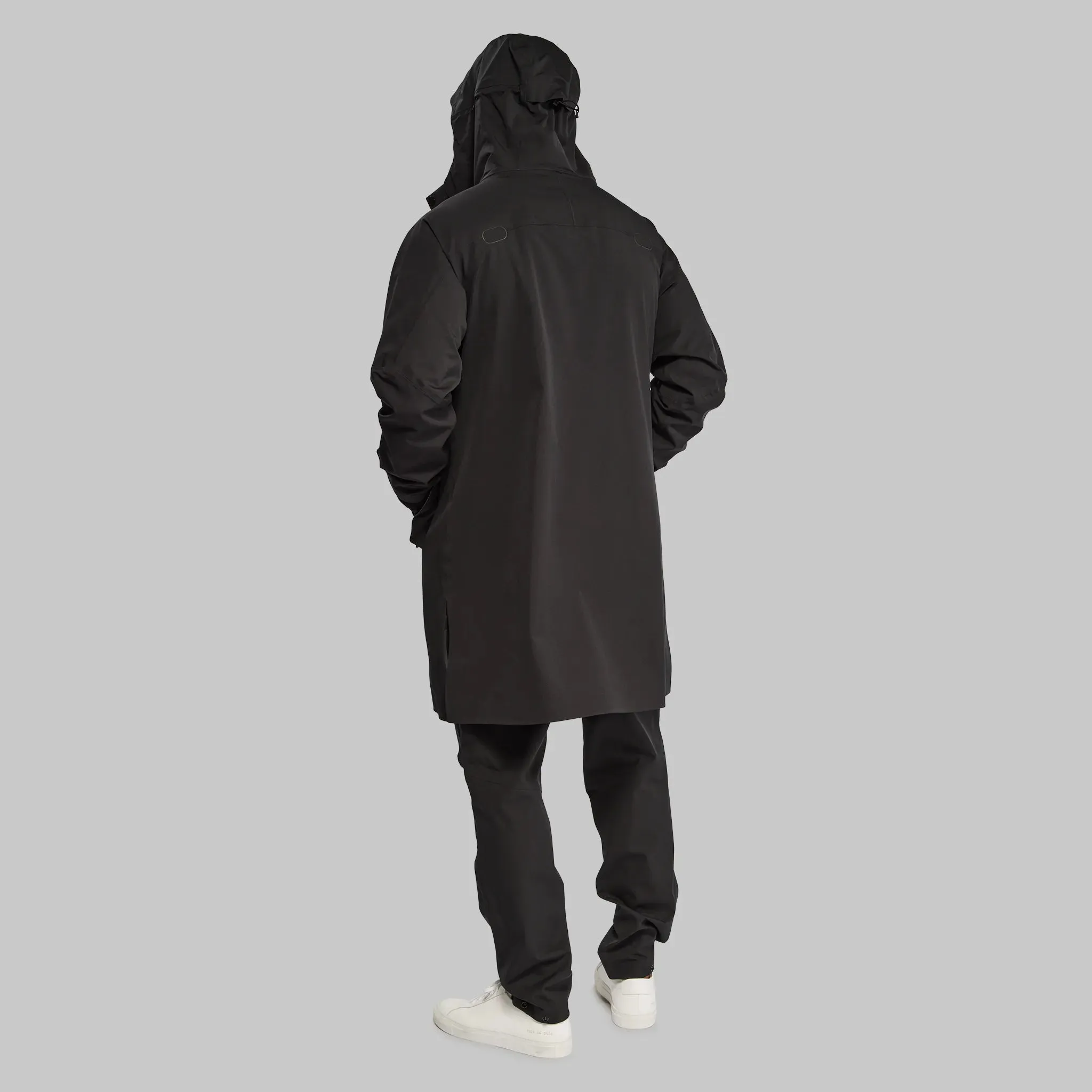 Waterfallproof Parka. Black edition