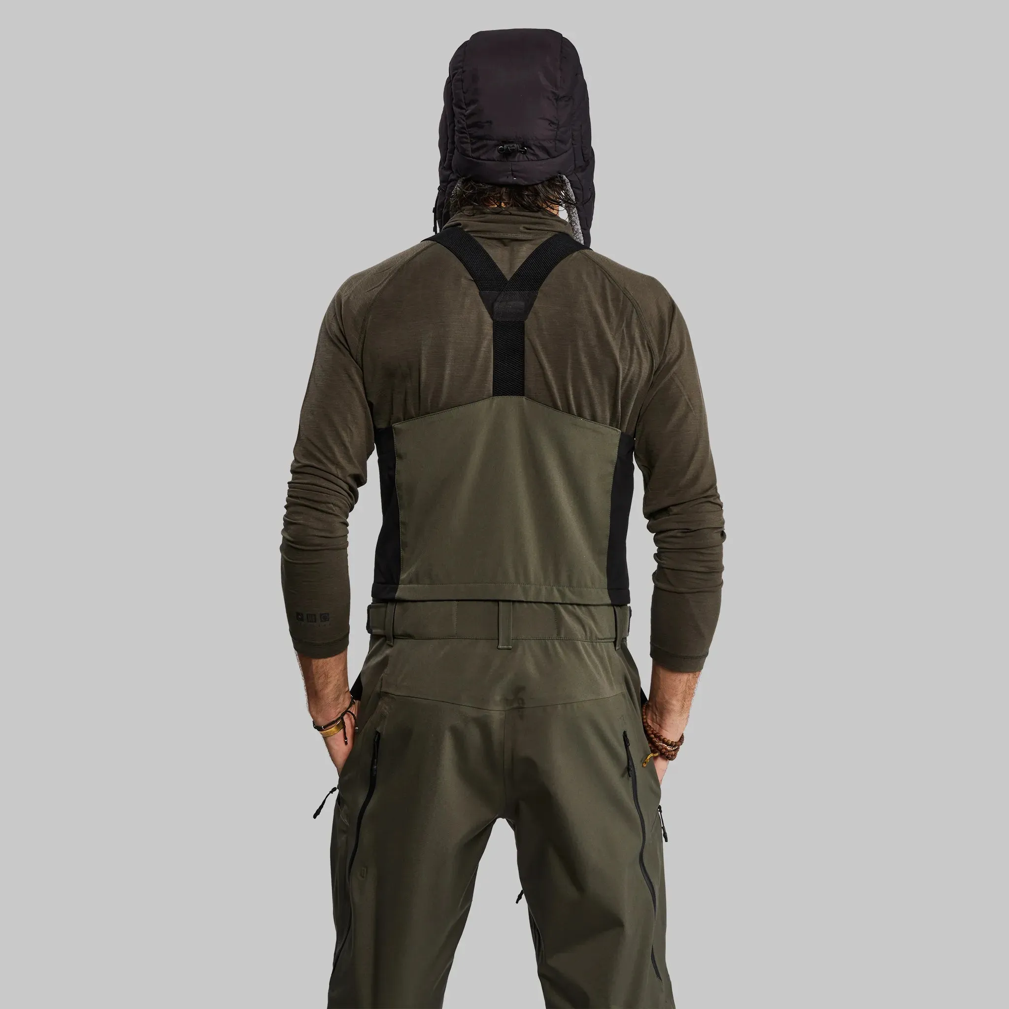 Waterfallproof Ski Pants. Khaki edition