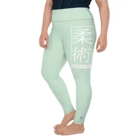 Women's Plus Size Yoga Pants Workout Leggings For Jiu Jitsu 011 - Surf Crest